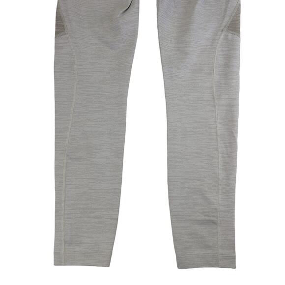 Outdoor Voices Gray Tan Stripe‎ Cropped Leggings Women's Size Small - Picture 6 of 7